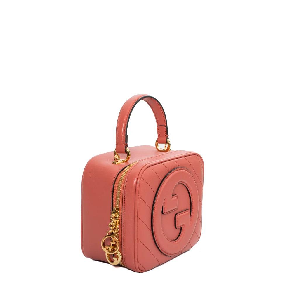 Pink Leather Gucci Handbag