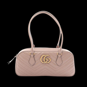 Pink Leather Gucci Marmont