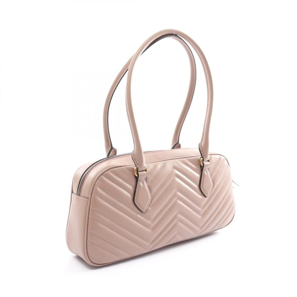 Pink Leather Gucci Marmont