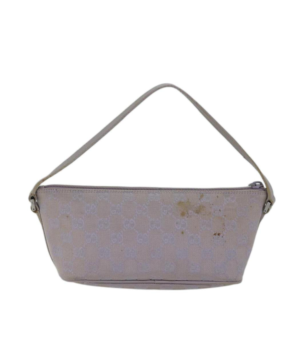 Purple Canvas Gucci Handbag