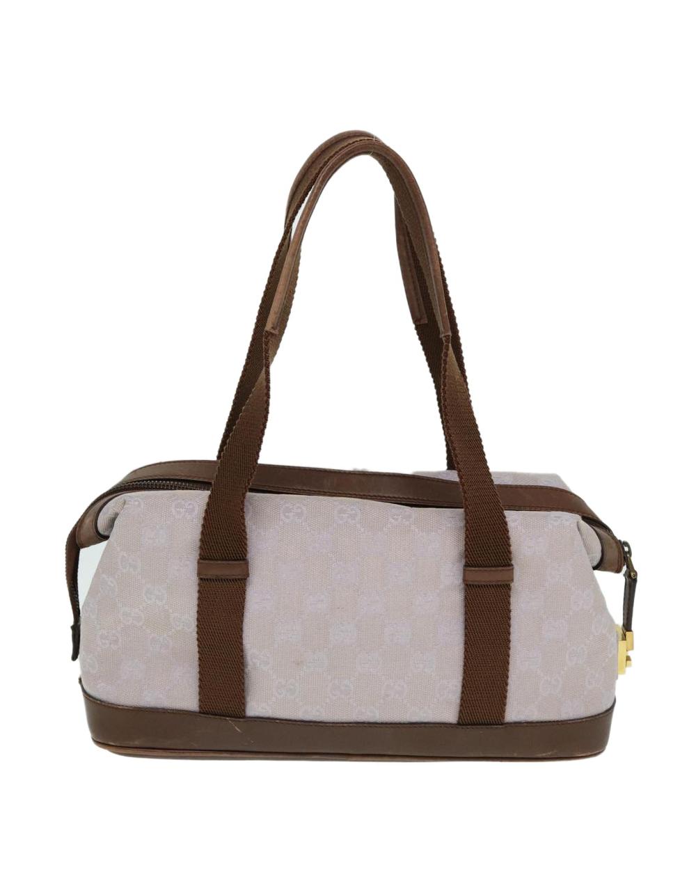 Purple Canvas Gucci Shoulder Bag