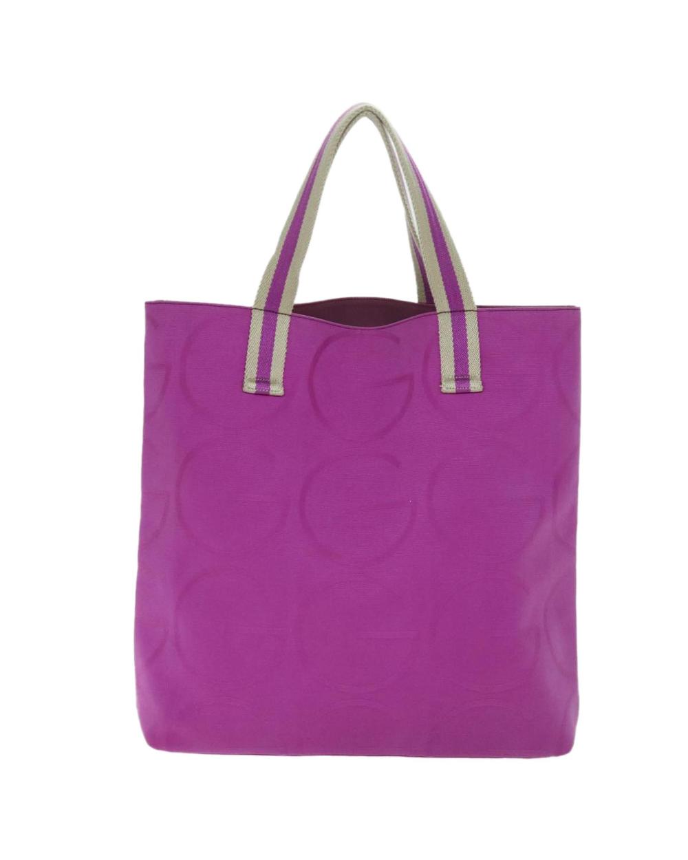 White Cotton Gucci Tote
