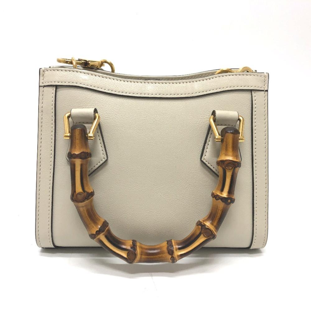 White Leather Gucci Marmont