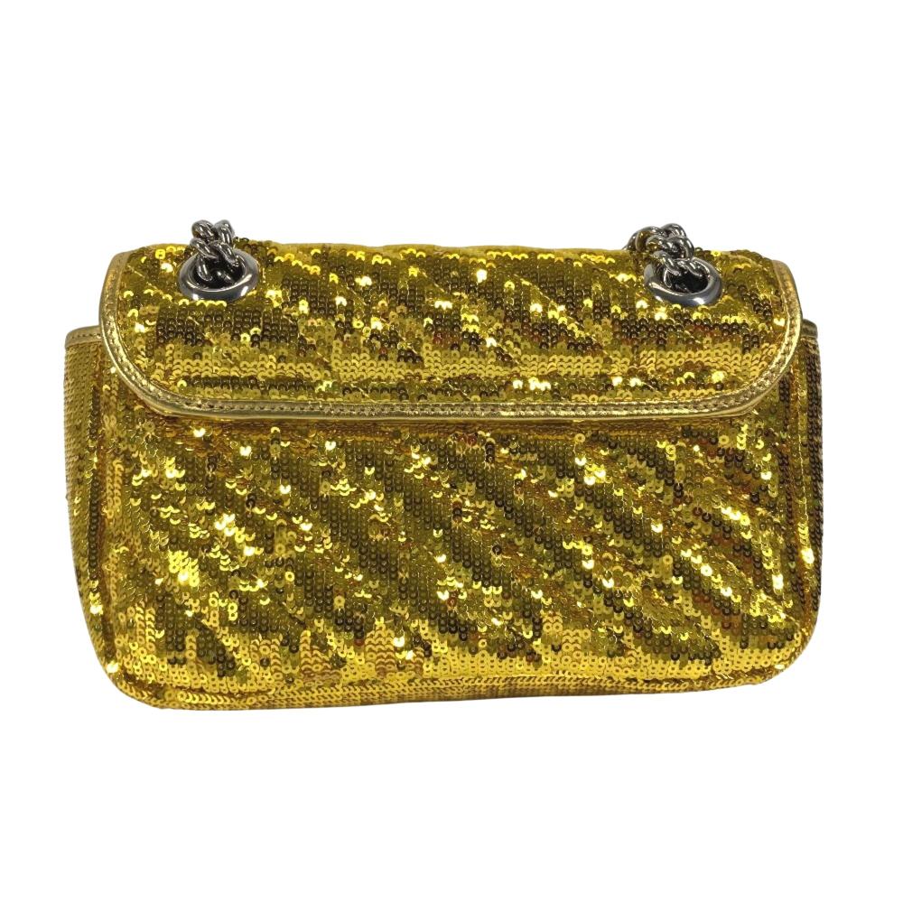 Yellow Fabric Gucci Marmont
