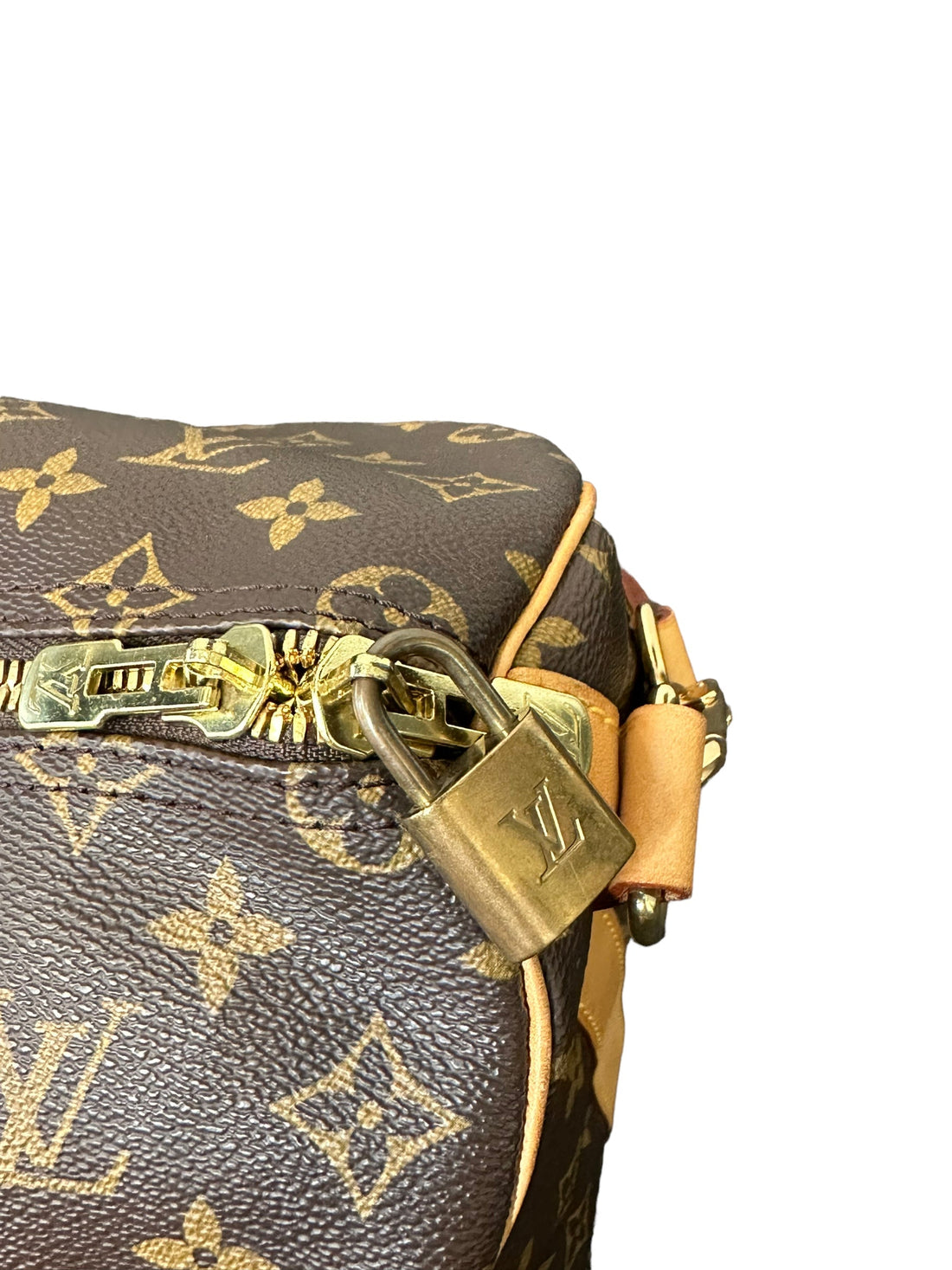 LOUIS VUITTON- Vintage Keepall 50 Bandolier