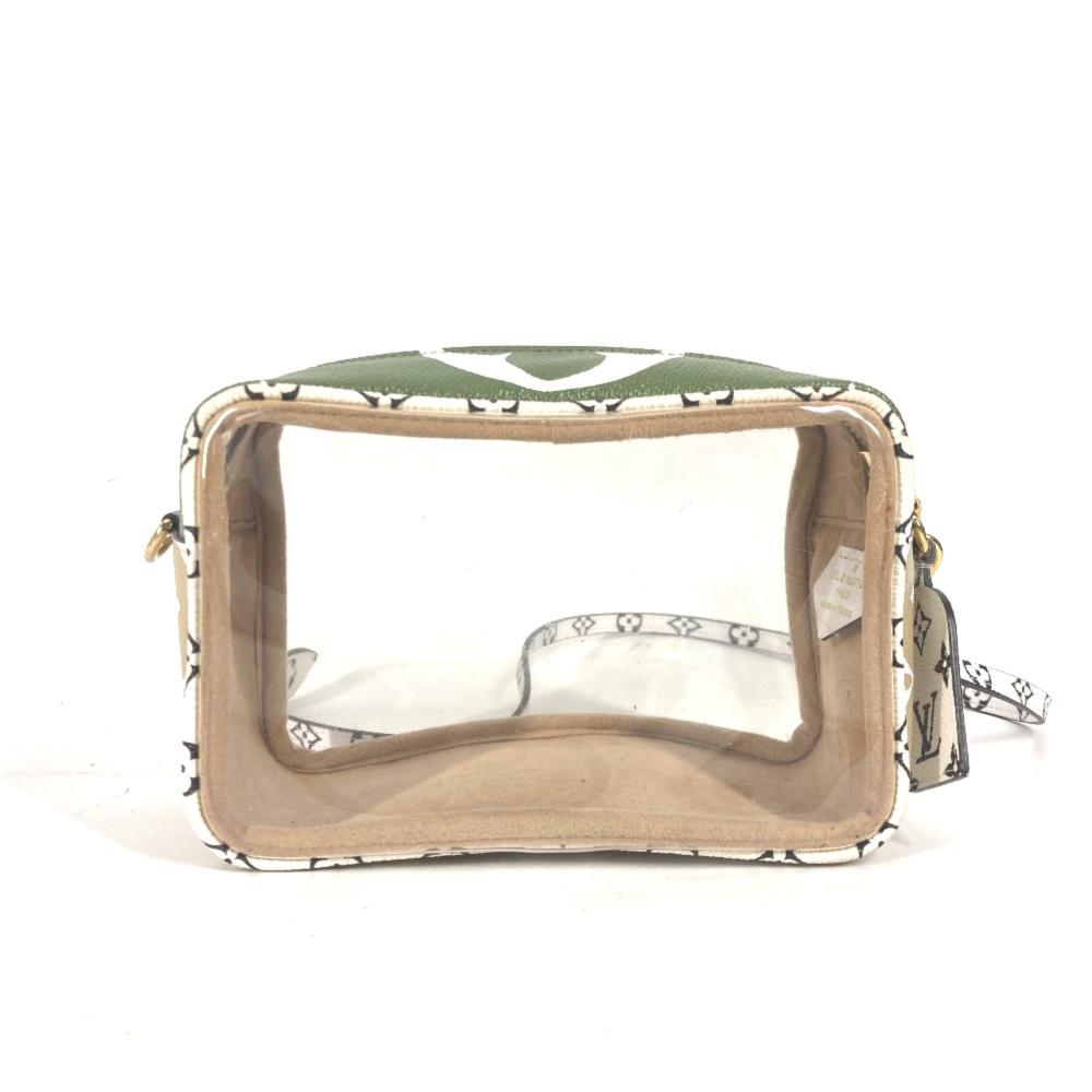 Beige Fabric Louis Vuitton Shoulder Bags