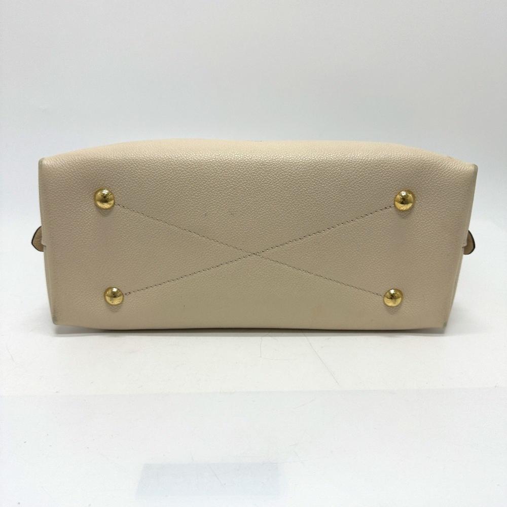 Beige Fabric Louis Vuitton Handbag