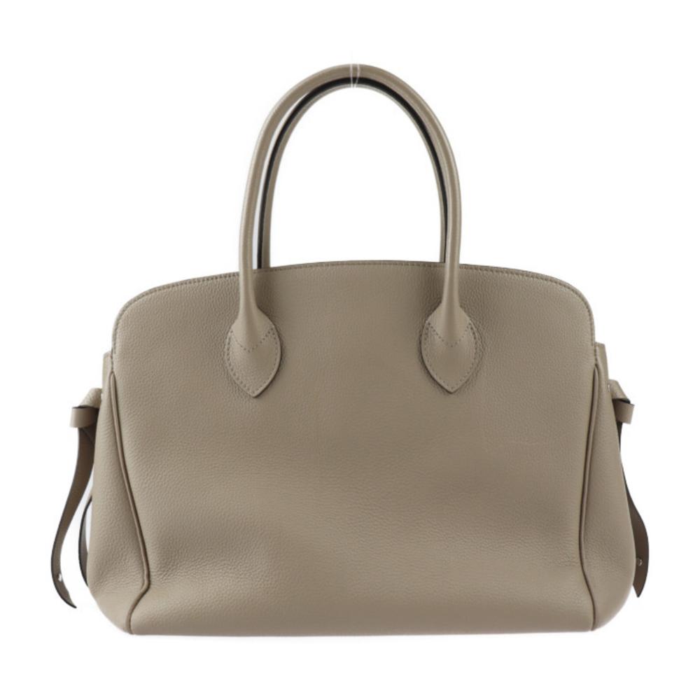Beige Fabric Louis Vuitton Handbag