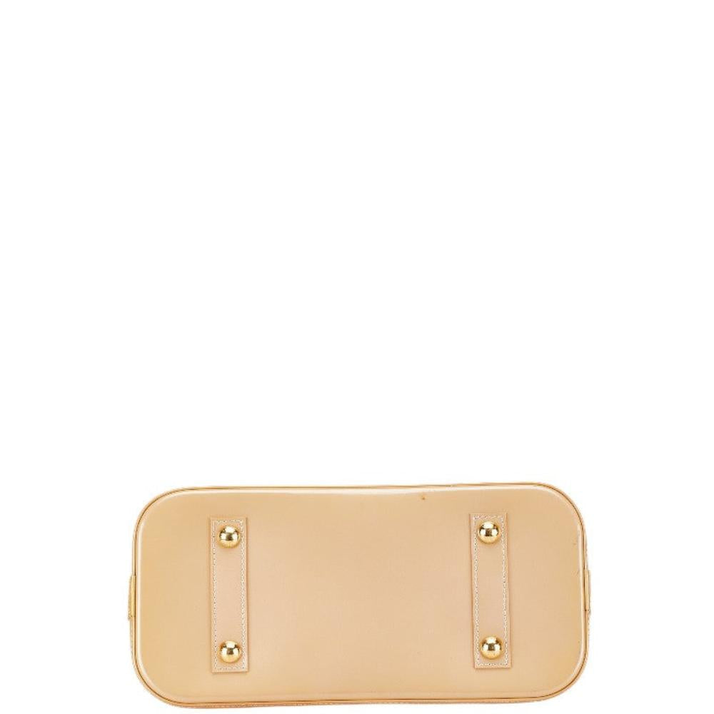 Beige Leather Louis Vuitton Alma