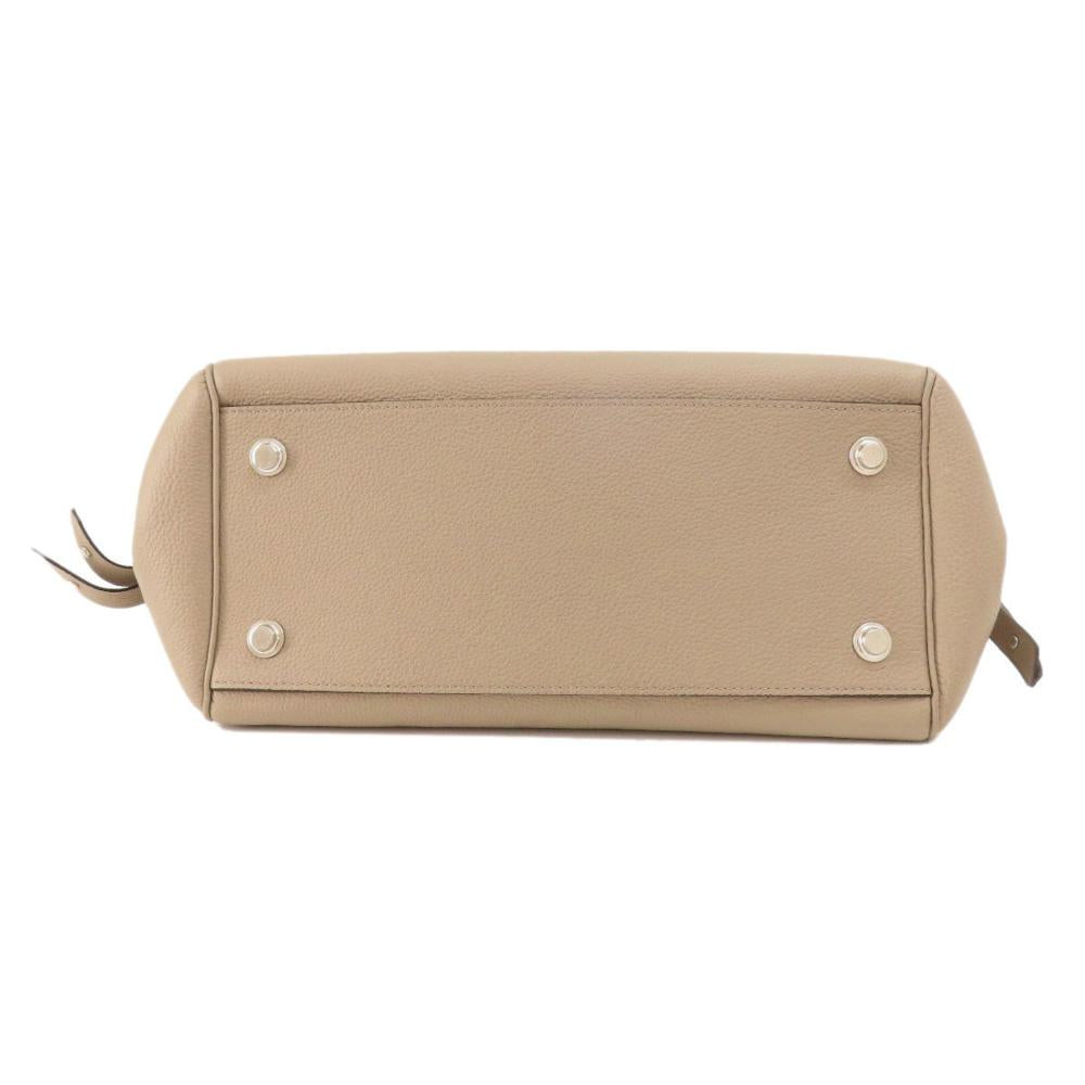 Beige Leather Louis Vuitton Handbag