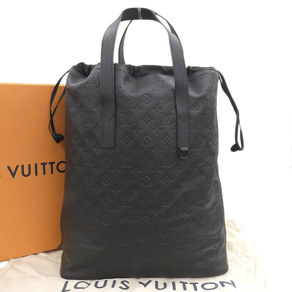 Black Canvas Louis Vuitton Tote
