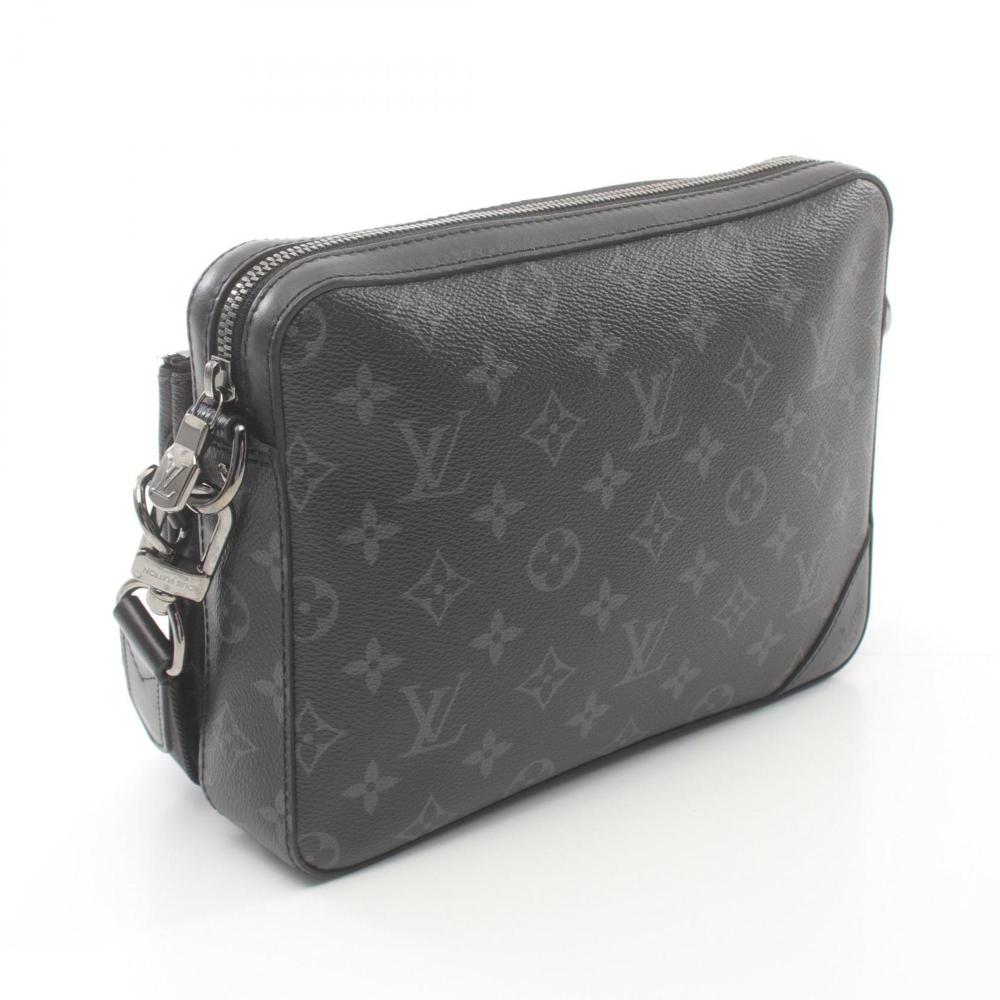 Black Canvas Louis Vuitton Shoulder Bags