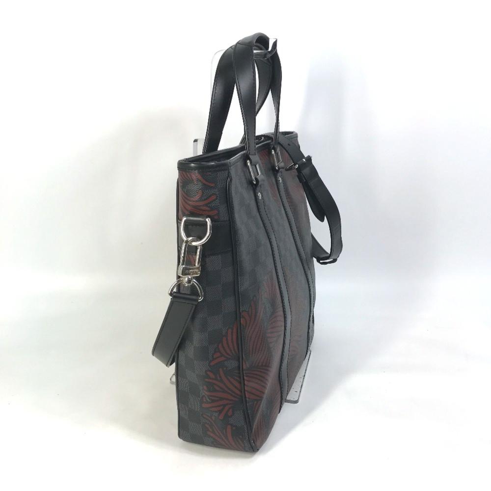 Black Cotton Louis Vuitton Shoulder Bags