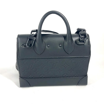 Black Fabric Louis Vuitton Handbag
