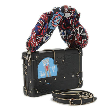 Black Fabric Louis Vuitton Handbag