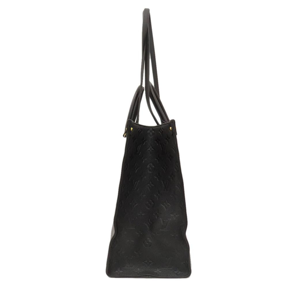 Black Fabric Louis Vuitton Tote