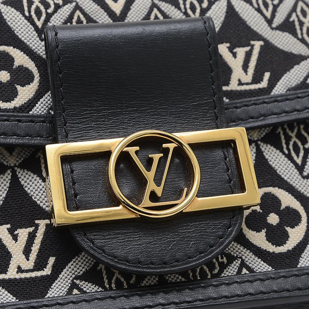 Black Fabric Louis Vuitton Shoulder Bags