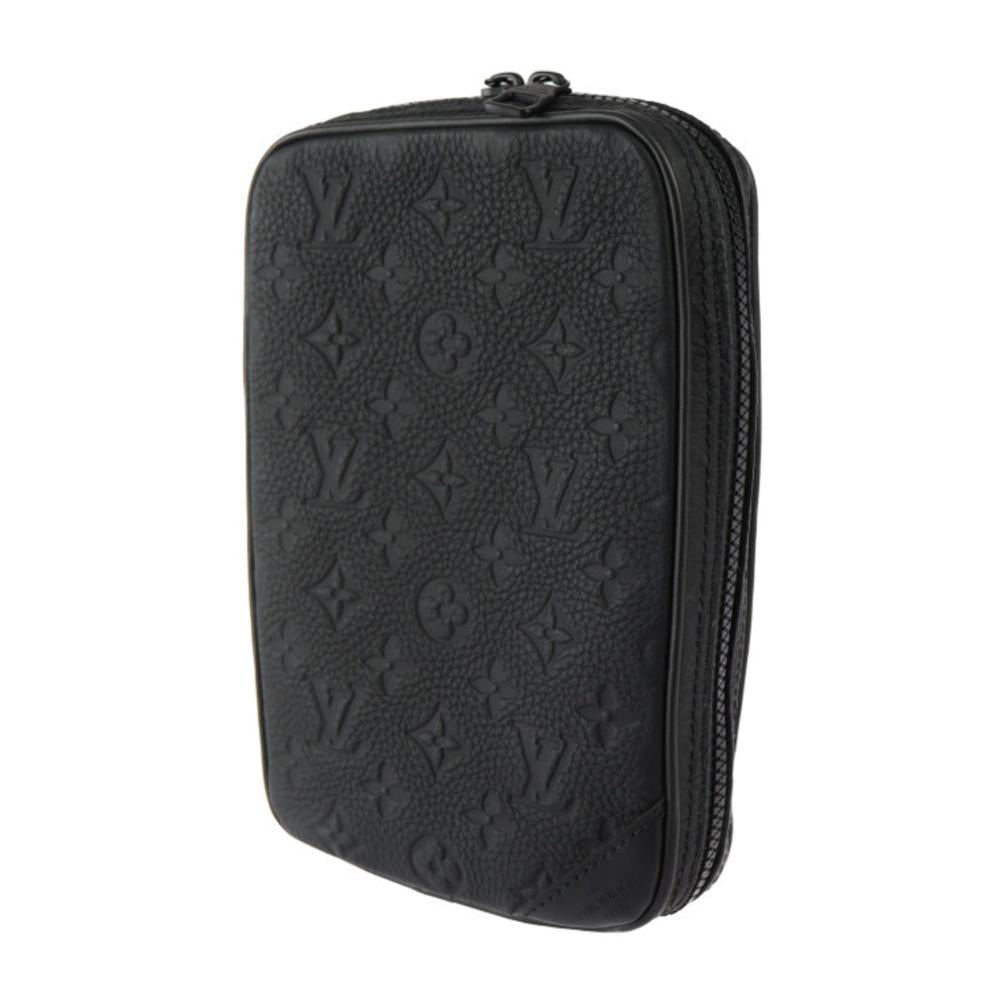Black Fabric Louis Vuitton Shoulder Bags