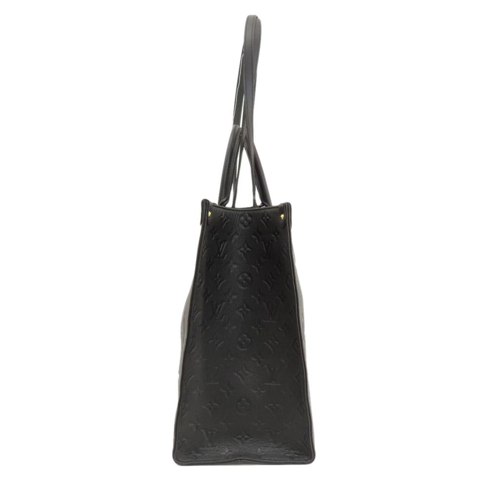 Black Fabric Louis Vuitton Tote