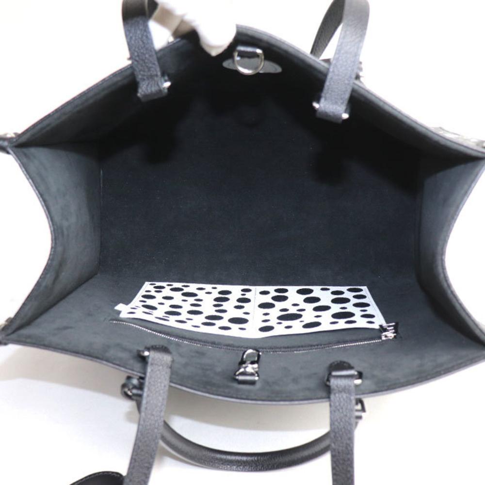 Black Fabric Louis Vuitton Tote
