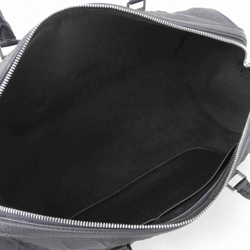 Black Fabric Louis Vuitton Travel Bag