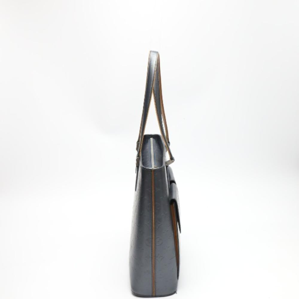 Black Fabric Louis Vuitton Tote