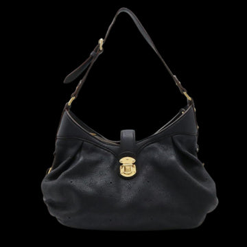Black Leather Louis Vuitton Shoulder Bags