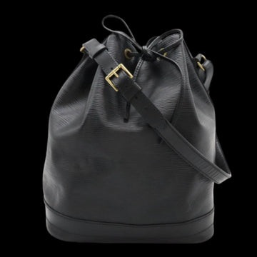 Black Leather Louis Vuitton Noe