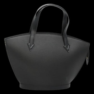 Black Leather Louis Vuitton Saint Jacques