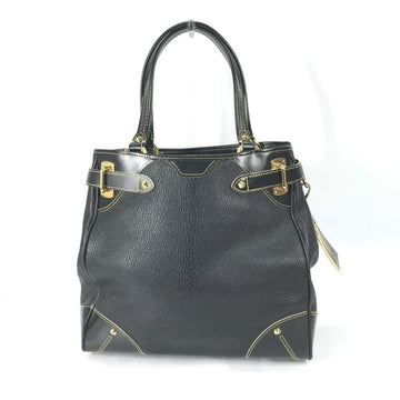 Black Leather Louis Vuitton Tote