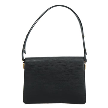 Black Leather Louis Vuitton Shoulder Bags
