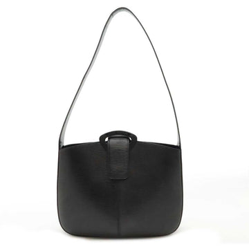 Black Leather Louis Vuitton Shoulder Bags