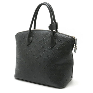 Black Leather Louis Vuitton Lockit