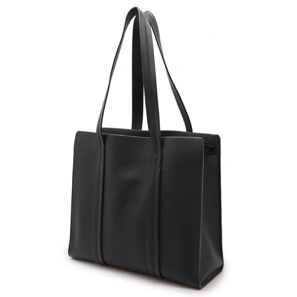 Black Leather Louis Vuitton Tote