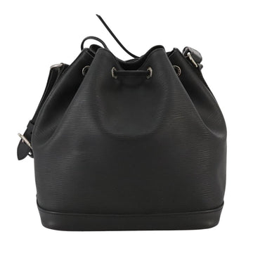 Black Leather Louis Vuitton Noe