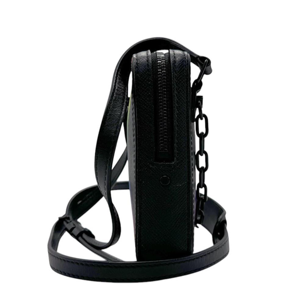 Black Leather Louis Vuitton Shoulder Bags
