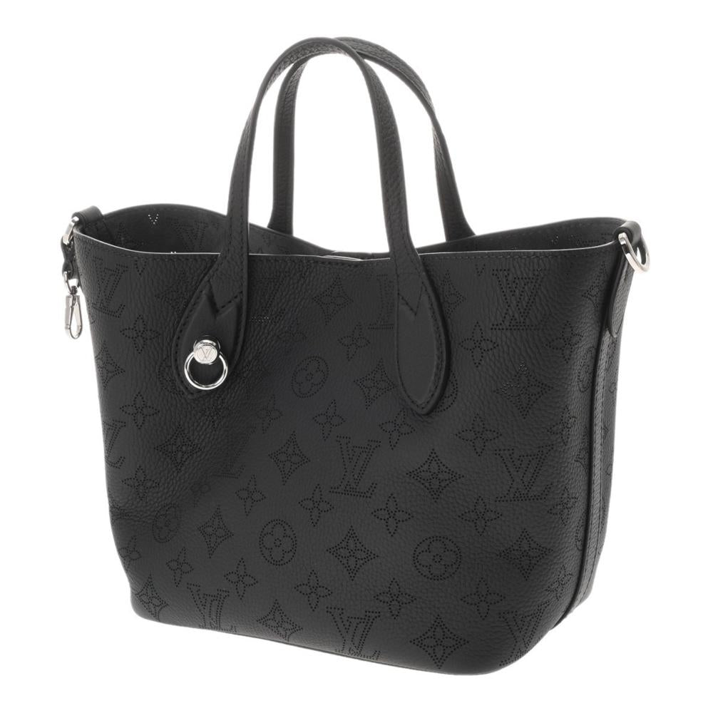 Black Leather Louis Vuitton Tote