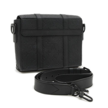 Black Leather Louis Vuitton Shoulder Bags