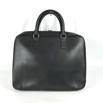 Black Leather Louis Vuitton Handbag