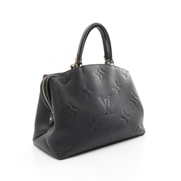 Black Leather Louis Vuitton Petit Palais