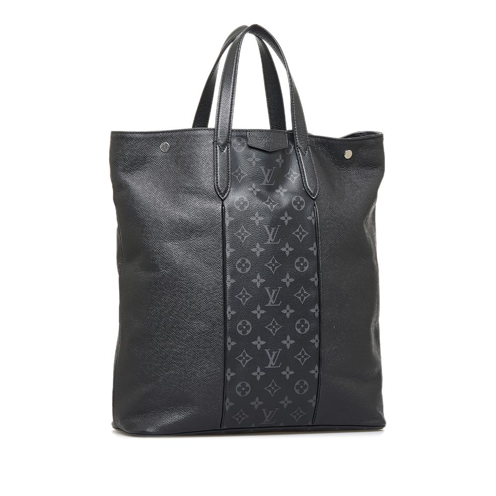 Black Leather Louis Vuitton Tote