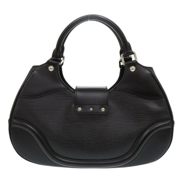 Black Leather Louis Vuitton Montaigne