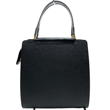 Black Leather Louis Vuitton Figari