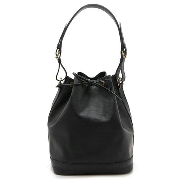 Black Leather Louis Vuitton Shoulder Bags