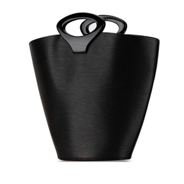Black Leather Louis Vuitton Noctambule