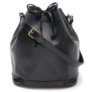 Black Leather Louis Vuitton Shoulder Bags