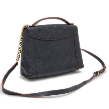 Black Leather Louis Vuitton Shoulder Bags