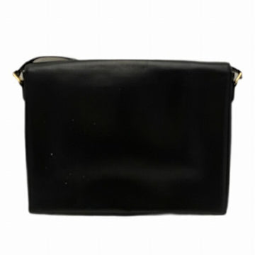 Black Leather Louis Vuitton Crossbody Bag