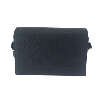 Black Leather Louis Vuitton Shoulder Bags