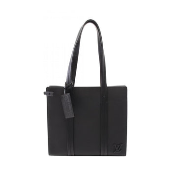 Black Leather Louis Vuitton Tote